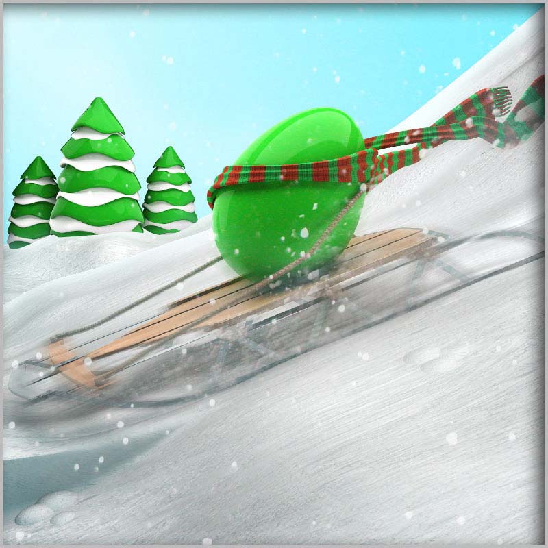 Green Winter Scenes